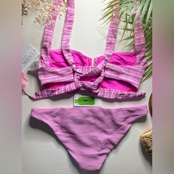 L*SPACE Pink Bikini Set - Picture 14 of 15